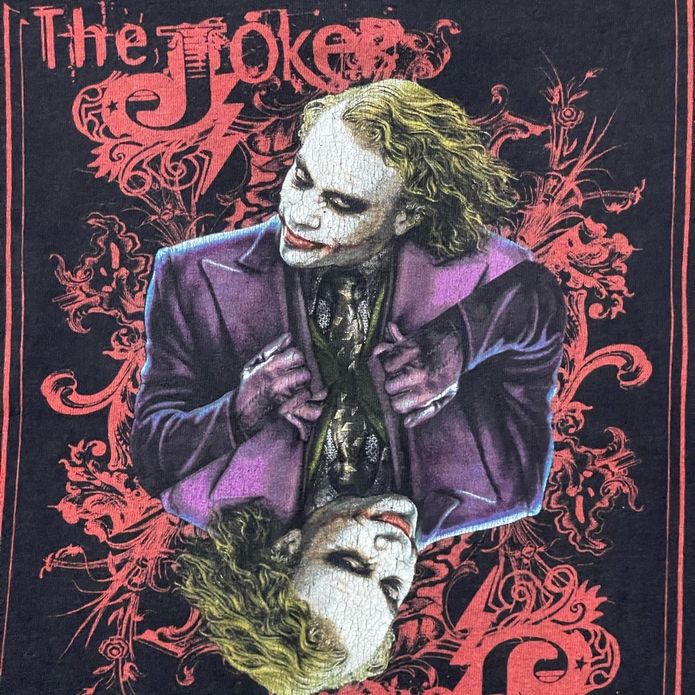 Joker The Dark Knight Batman Heath‎ Ledger Movie Shirt - Picture 2 of 6
